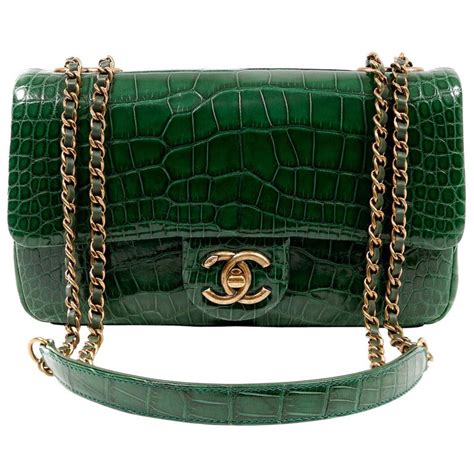 chanel emerald green medium flap|special edition Chanel flap.